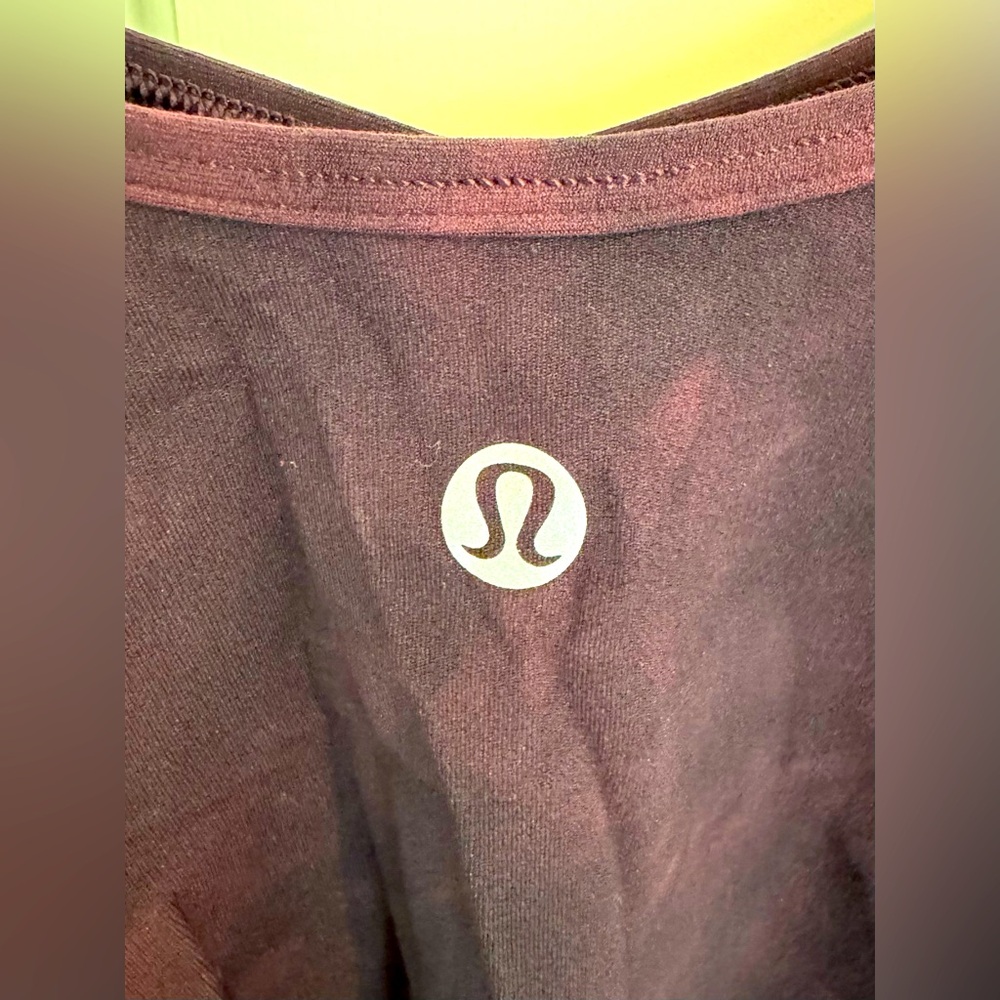 lululemon athletica Long Sleeve Top in Plum